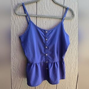 Tea n Rose Silky Top with Spaghetti Straps